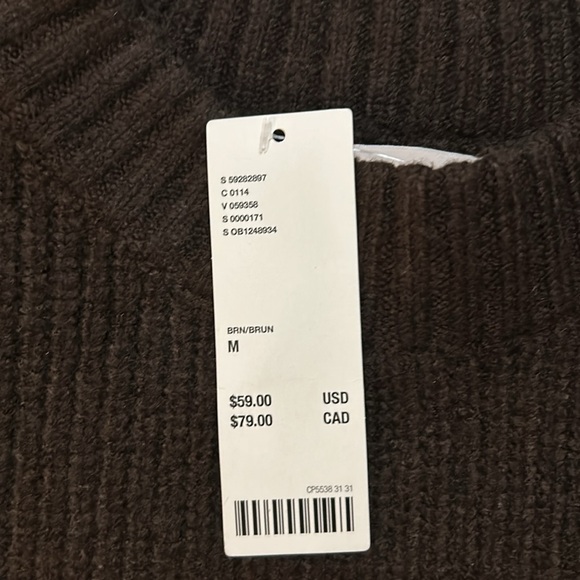 UO Brown Knit Sweater - Picture 2 of 2